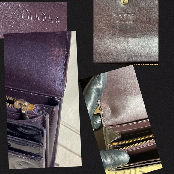 Louis Vuitton Wilshire PM Rouge Fauvist & Vernis Amarante Sarah Wallet Set - Picture 16 of 17